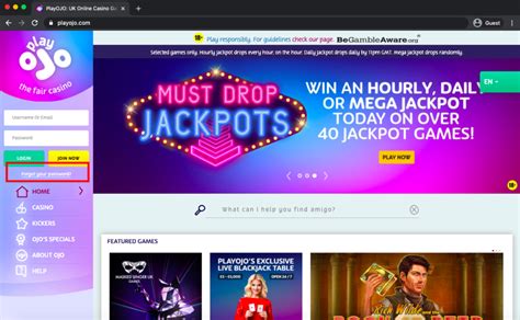 ojo casino login|ojo log in.
